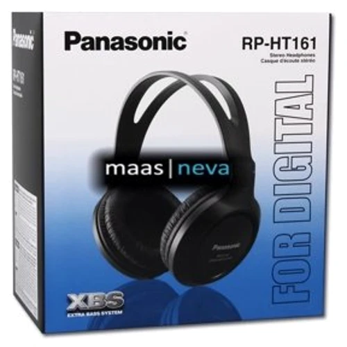 Наушники Panasonic RP-HT161E-K: Тип конструкции полноразмерные