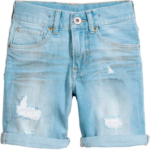 Шорты H&M 4757845Ш 146 см голубые