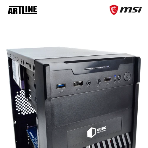 Персональный компьютер (ПК) ARTLINE Home H52 (H52v05): Видеокартка Radeon RX 6400 4GB
