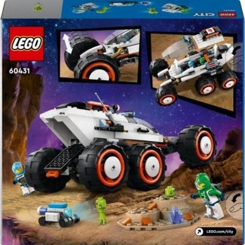 Конструктор LEGO City Космический вездеход с инопланетянами (60431): Рекомендуемый возраст от 6 лет