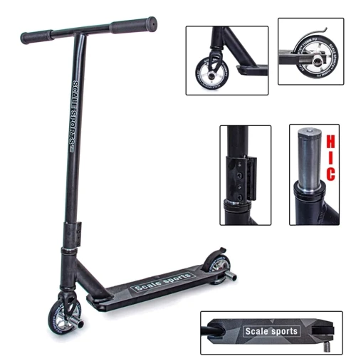 Трюковый самокат Scale Sports Active Skills. Black (1858462398): Количество колес 2