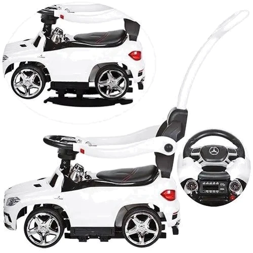 Каталка-толокар Bambi 3 в 1 M 3186L-1 Біла