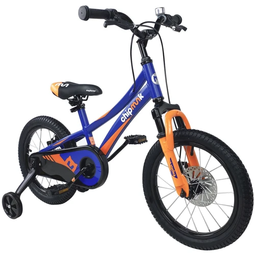 Велосипед детский RoyalBaby Chipmunk EXPLORER 16", OFFICIAL UA, синий