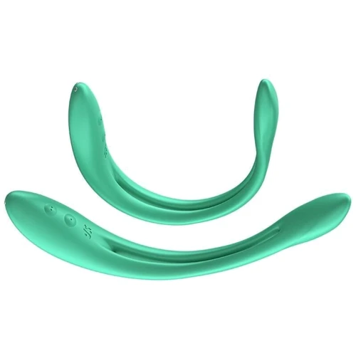 Универсальный гибкий вибратор для пар Satisfyer Elastic Game Light Green