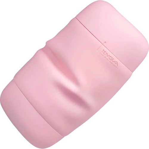 Мастурбатор Tenga Puffy Strawberry Pink (ультрамягкий материал, многоразовый, сквозной)