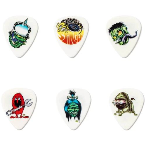 Медиатор Медиатор DUNLOP DIRTY DONNY 1 BLACKLINE ART PICKS TIN 1.0MM: Тип Медиатор
