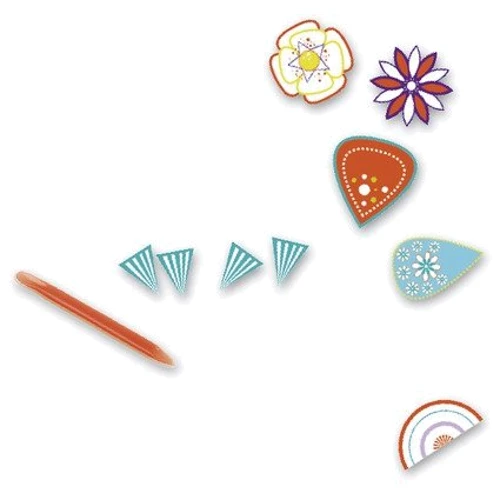 Художній комплект Djeco Колаж Пернаті друзі (DJ09411)