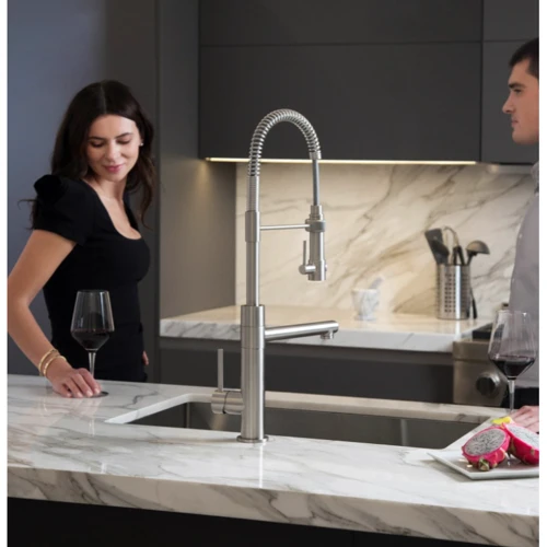 Змішувач для кухонного миття Kraus Artec Pro KPF-1603BGMB