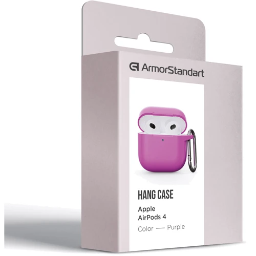 Чехол ArmorStandart Hang Case Purple (ARM81292) for Apple Airpods 4