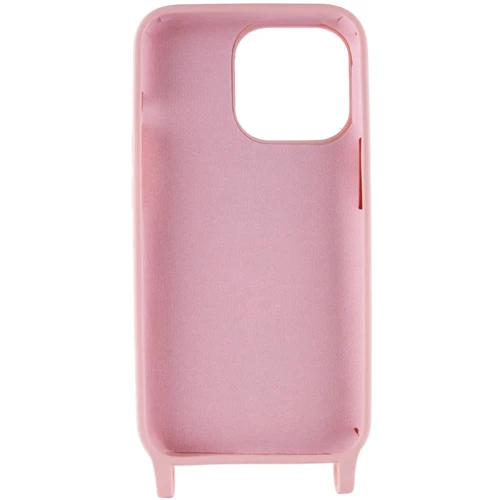 Чехол для iPhone TPU Case two straps California Pink Sand for iPhone 13 Pro Max: Материалы Термополиуретан