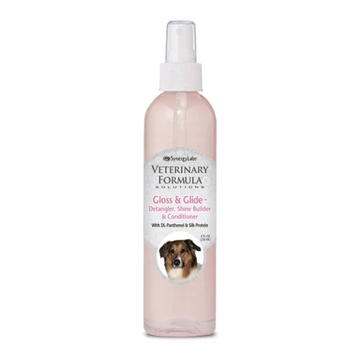 Кондиціонер Veterinary Formula Gloss & Glide Conditioner для собак і кішок, від колтунів, з антистатичним ефектом, 236 мл