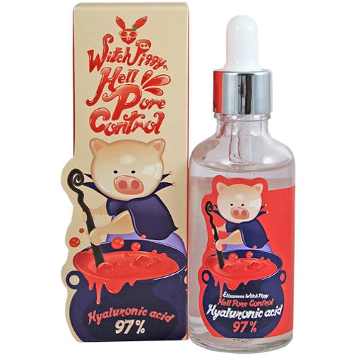 Elizavecca Witch Piggy Hell Pore Control Hyaluronic Acid 97% Ампульная сыворотка с гиалуроновой кислотой 50 ml