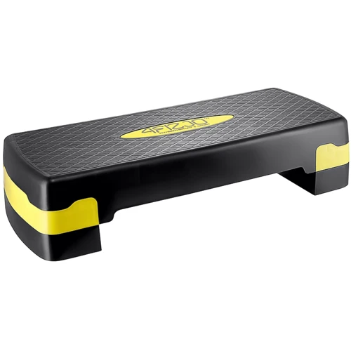 Степ платформа и балансировочная платформа 4FIZJO 3-ступенчатая Black/Yellow (4FJ0149): Максимальная нагрузка, кг 100