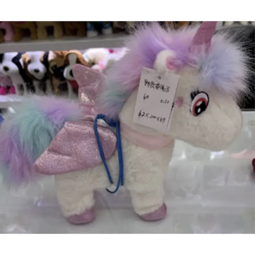 М'яка інтерактивна іграшка Єдиноріг, повтор голосу, англ. музика 26 см (K4110): Тип тварина