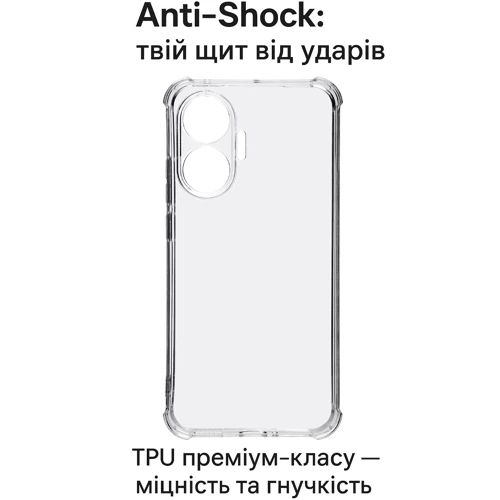 Чехол для телефонов BeCover TPU Case Anti-Shock Clear for Poco F7 (713807)