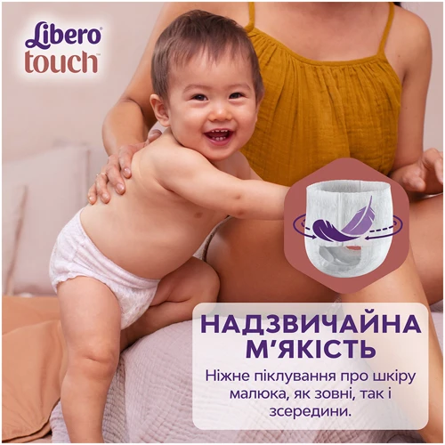 Підгузки Libero Touch Pants Розмір 3 (5-9 кг) 36 шт (7322541739472): Розмір підгузника 3 (M)