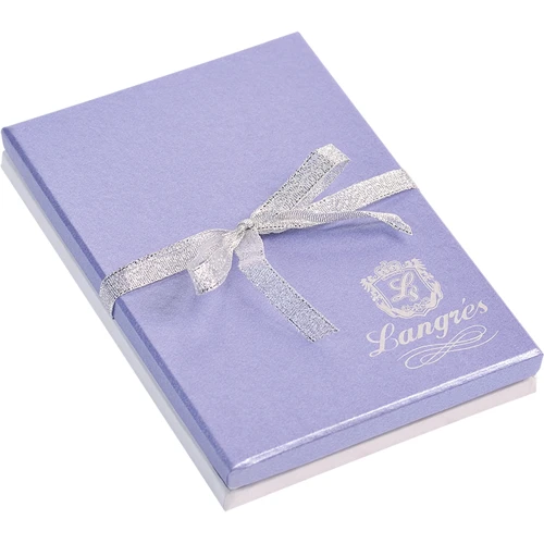 Набір подарунковий Langres Fly: Ручка кулькова + брелок + закладка для книг, фіолетовий (LS.132001-07) фото 4