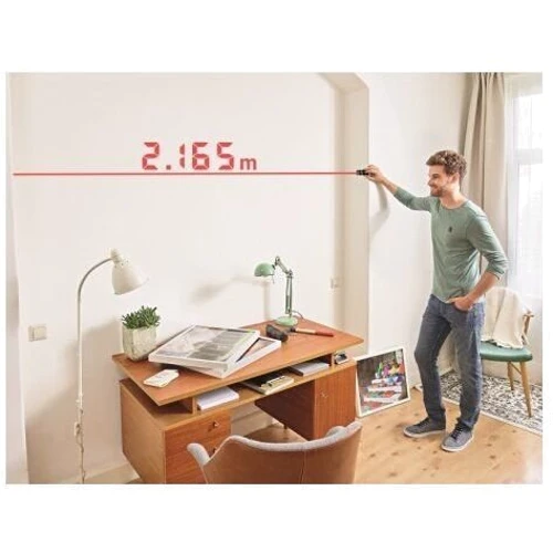 Лазерний далекомір Bosch Zamo III (0603672700): Особливості Влагостойкие, С дисплеем