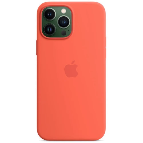Чехол для iPhone Apple Silicone Case with MagSafe Nectarine (MN6D3) for iPhone 13 Pro Max: Тип чехла накладка на заднюю часть