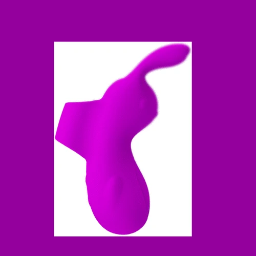 Клиторальный стимулятор на палец Pretty Love - Finger Bunny, BI-014605