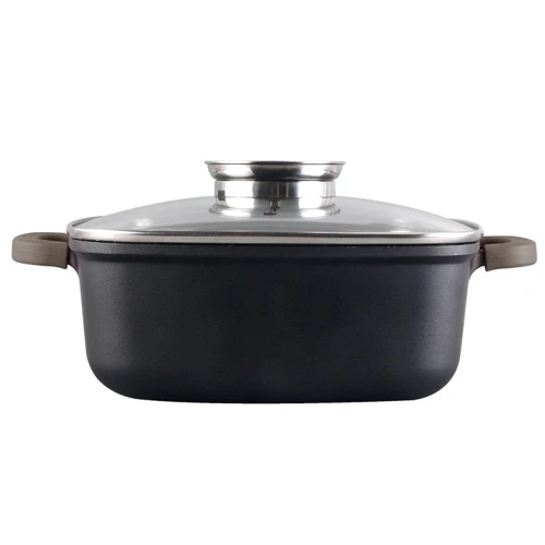 Кастрюля Ringel Meyer с крышкой 28см/6.3л (RG-2129-28): Тип Традиционная
