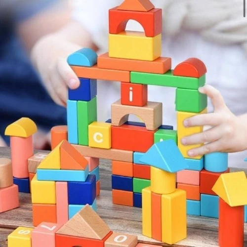 Конструктор 4FUN Game Club wood Арифметика 100 деталей (55743) фото 2