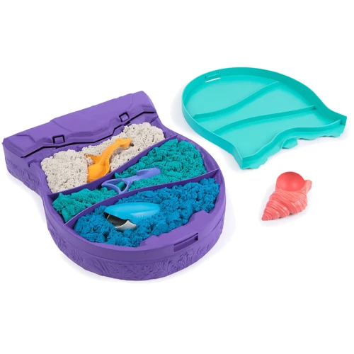 Набор песка для детского творчества Kinetic Sand Морские глубины 3 цвета 680 г (71670)