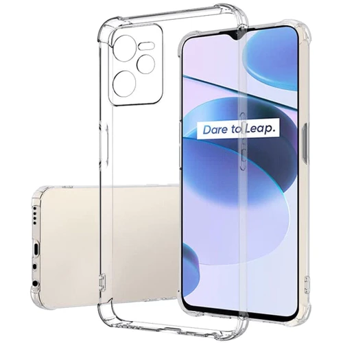 Чехол для телефонов TPU Case GETMAN Ease logo Full Camera Transparent for Realme C35