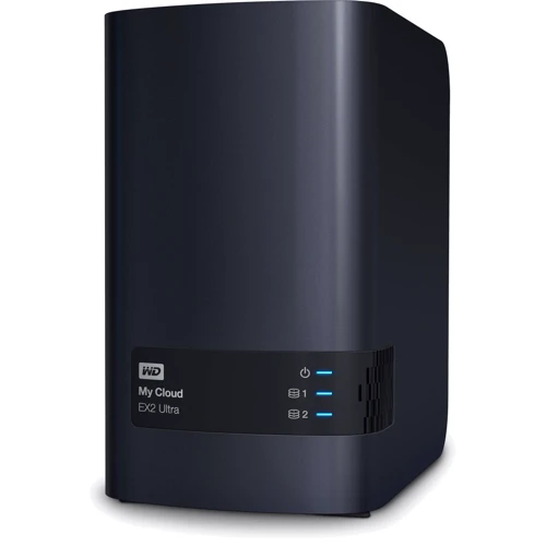 Сетевой накопитель (NAS) WD My Cloud EX2 Ultra (WDBVBZ0000NCH-EESN): LAN 1 (GbE)