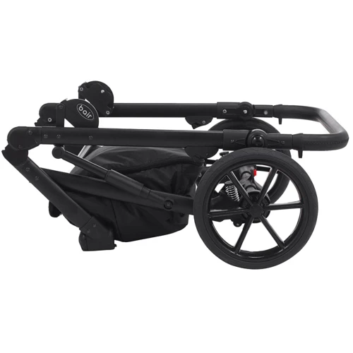 Коляска 2 в 1 Bair Kiwi кожа 100% BK-63/15 желтый - черный: Количество блоков 1