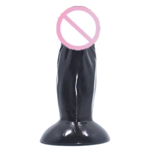 Анальный фаллоимитатор на присоске XESE RD-33 BLACK SOFT