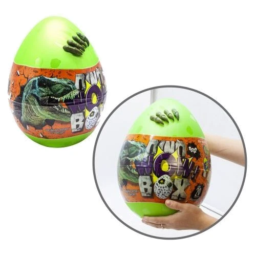 Игрушка-сюрприз Danko toys Dino WOW укр зелёный (DWB-01-01U)