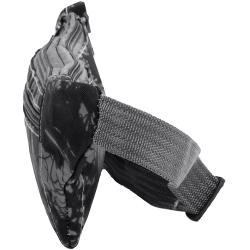 Чоловіча поясна сумка Valiria Fashion чорна (4DETBP3258-2-9): Фактура Ткана