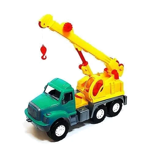 Машинка Colorplast Автокран Магірус бірюзова (0503): Виробник ColorPlast