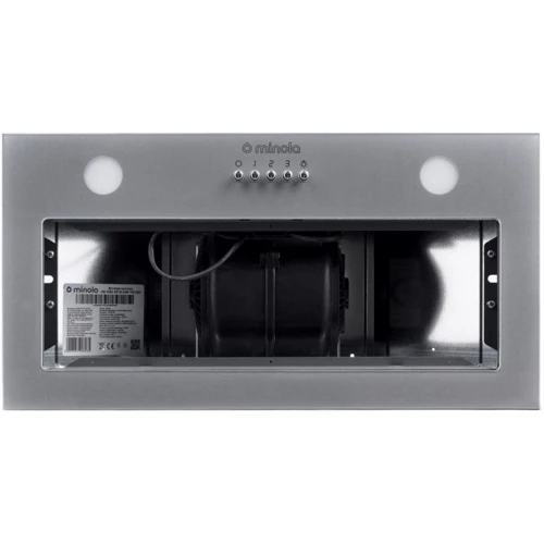 Витяжка Minola HBI 5262 GR GLASS 700 LED: Матеріал корпусу метал