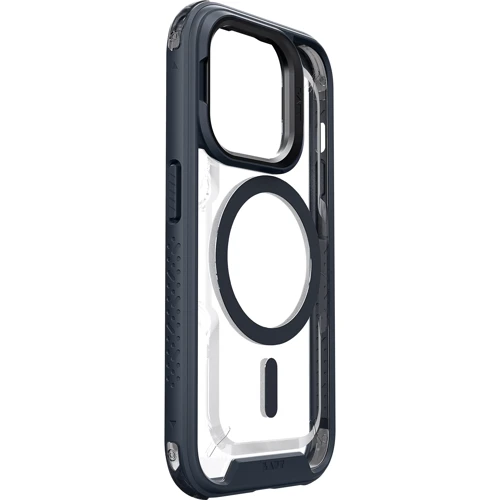 Чехол для iPhone LAUT CRYSTAL MATTER MagSafe Blue (L_IP23D_CM4_BL) for iPhone 15 Pro Max: Тип чехла накладка на заднюю часть