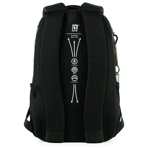 Рюкзак Kite Education teens 2578L-1 (K24-2578L-1): Спинка Мягкая (без ребер жесткости)