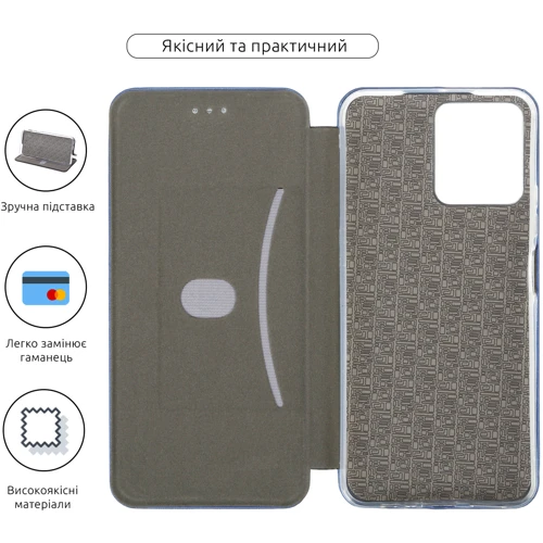 Чехол для телефонов Fashion Classy Blue for Realme C30s: Тип чехол-книжка