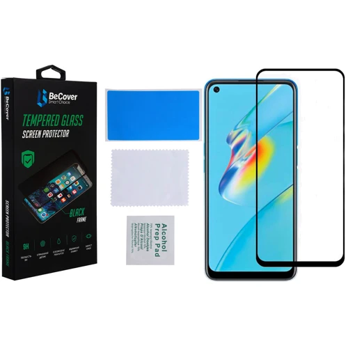 Аксессуар для смартфона BeCover Tempered Glass Black for Oppo A54 (706655)