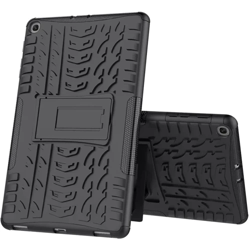 Аксесуар для планшетних ПК Epik TPU+PC Protector Stand Black для Samsung Galaxy Tab A7 Lite SM-T220 / SM-T225