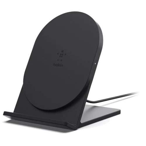 Зарядное устройство Belkin Wireless Fast Charging Stand Universal 5W Black (F7U070BTBLK)