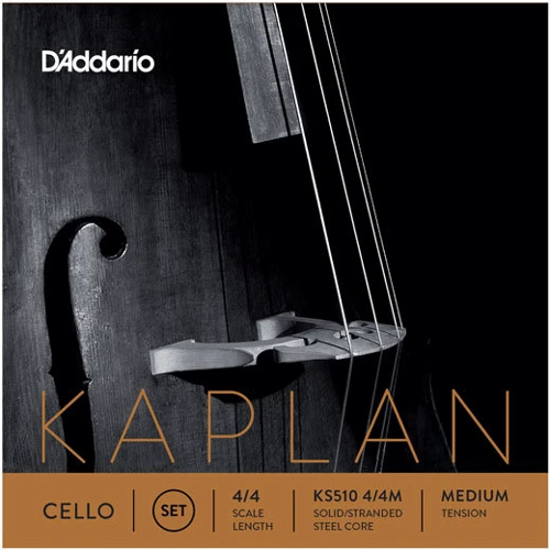 Струны D`ADDARIO KS510 4/4M KAPLAN CELLO STRINGS 4/4 MEDIUM
