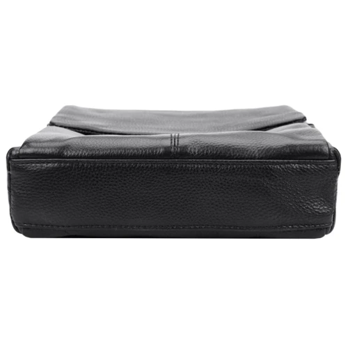 Мужская сумка планшет Borsa Leather черный (1t8871-black): Страна производитель Тайвань