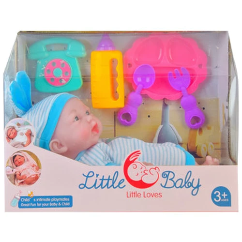 Пупс A-Toys Little Baby AD6607-4 2 вида с аксессуарами: Производитель A-Toys