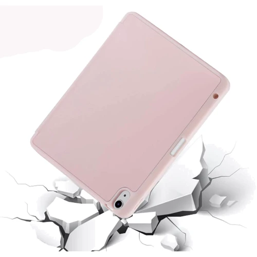 Аксесуар для iPad BeCover Direct Charge Pen with Pencil mount Pink for iPad 10.9 (2022 / 2024) / iPad 11 2025 (708500): Особливості відділення для стілусу, Надійний захист від подряпин і забруднень, Приємний на дотик, Складається в підставку, Стильний дизайн, Зручно тримати в руці, Стильний зовнішній вигляд