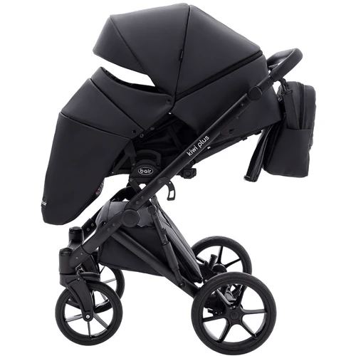 Коляска 2 в 1 Bair Kiwi Plus ECO BKP-15 черный (680894) фото 7