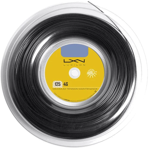 Бабина Luxilon 4G Black 1.25 200 m (WR8308301125)