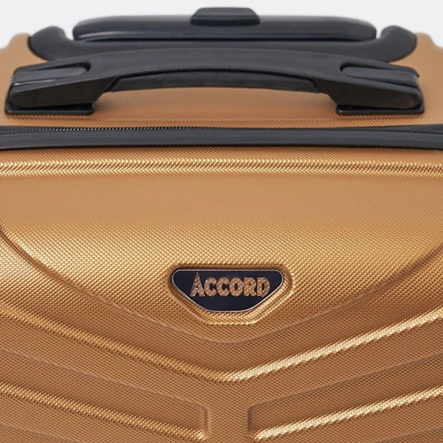 Чемодан Ricco Grande M Gold (T15002Gold-M): Страна производитель Турция