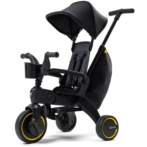 Складаний триколісний велосипед Doona Liki Trike / Limited Edition Midnight