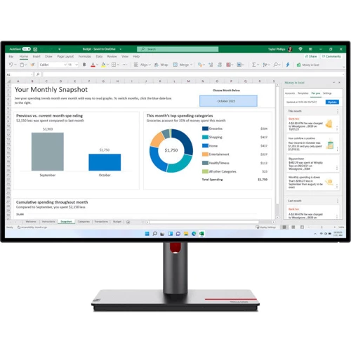 Монитор Lenovo T27h-30 (63A3ZAT1UA)